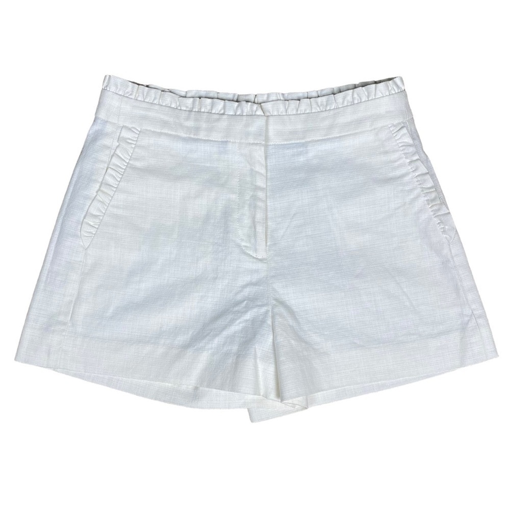 NWOT J. Crew Ruffle Cotton Shorts